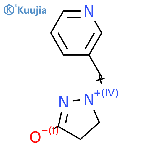1-(3-PYRIDY)METHYLENEIMMONIUM-3-PYRAZOLIDINONE-1,2-INNER SALT structure