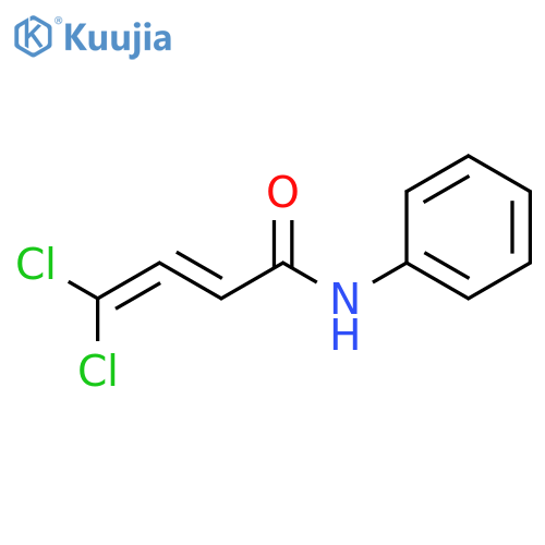 2,3-Butadienamide, 4,4-dichloro-N-phenyl- structure