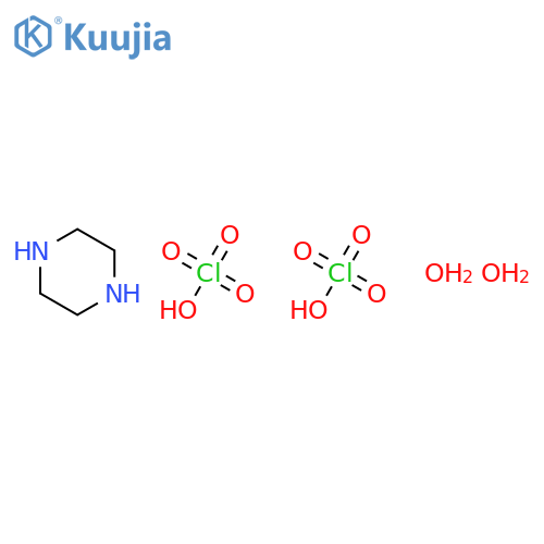 PIPERAZINE, DIPERCHLORATE, DIHYDRATE structure
