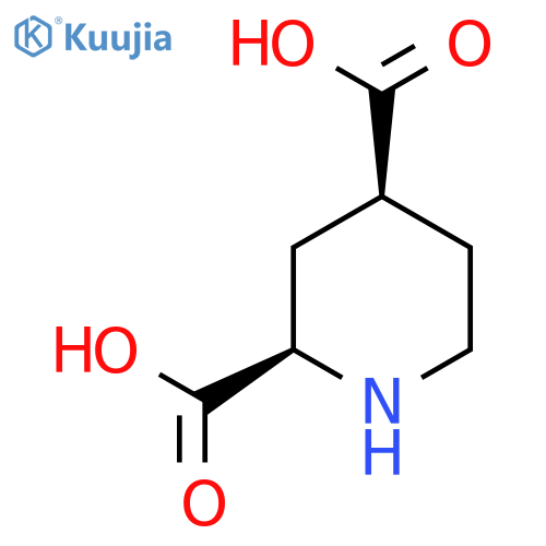 cis-piperidine-2,4-dicarboxylic acid structure