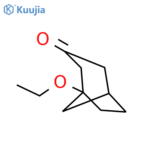 Bicyclo[3.2.1]octan-3-one, 1-ethoxy- structure