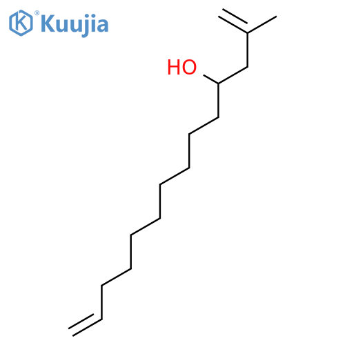 1,13-TETRADECADIEN-4-OL, 2-METHYL- structure