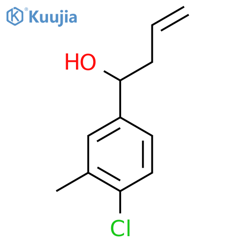 4-(4-Chloro-3-methylphenyl)-1-buten-4-ol structure