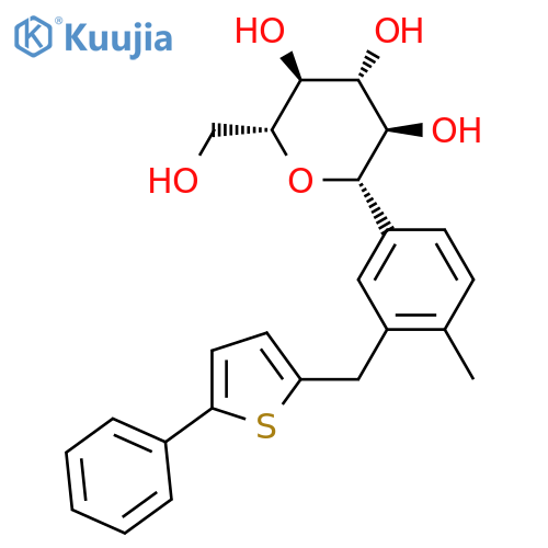 Defluoro-Canagliflozin structure