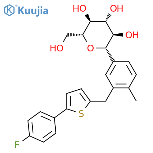 Canagliflozin structure