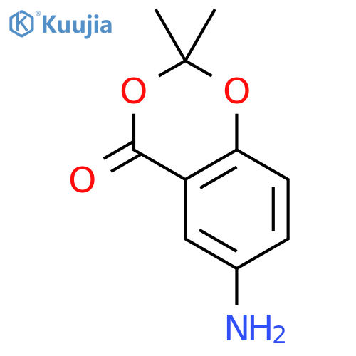 4H-1,3-Benzodioxin-4-one, 6-amino-2,2-dimethyl- structure