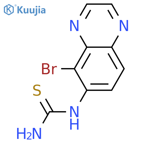 5-Bromoquinazolin-6-ylthiourea structure