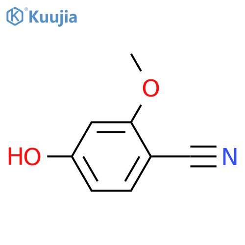 4-hydroxy-2-methoxybenzonitrile structure