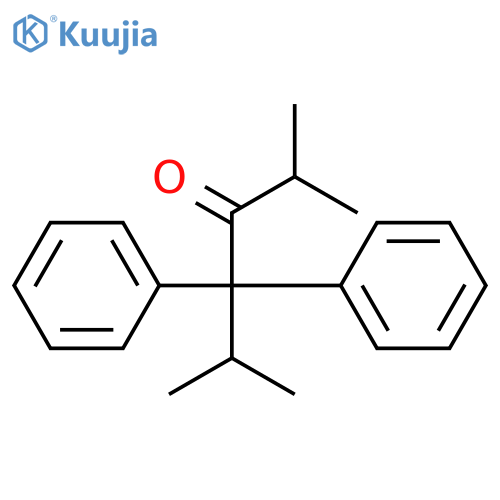 3-Hexanone, 2,5-dimethyl-4,4-diphenyl- structure