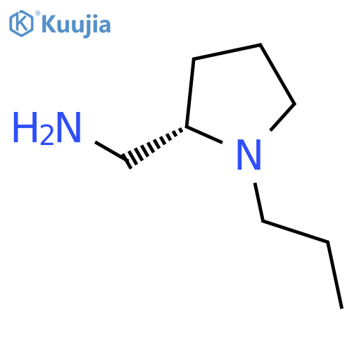 (2S)-1-propylpyrrolidin-2-ylmethanamine structure
