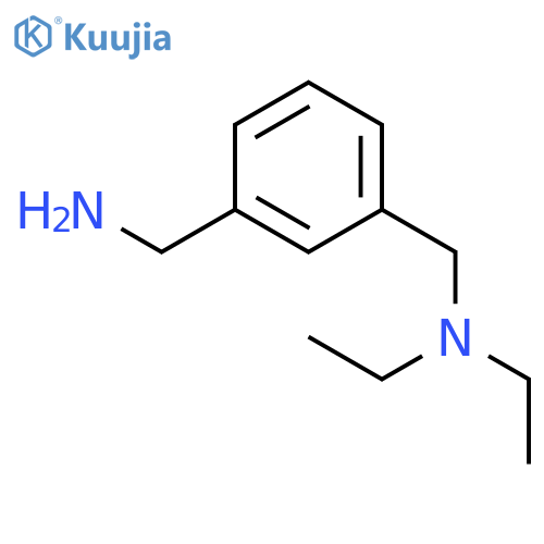 {3-(diethylamino)methylphenyl}methanamine structure
