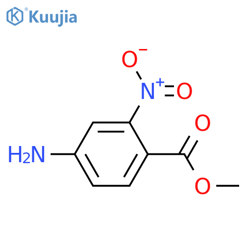 Methyl 4-amino-2-nitrobenzoate structure