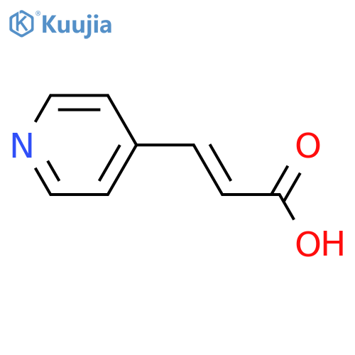 4-Pyridineacrylic Acid structure