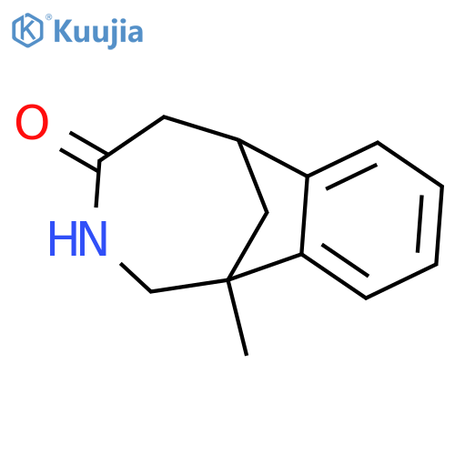 1,6-Methano-3-benzazocin-4(1H)-one, 2,3,5,6-tetrahydro-1-methyl- structure