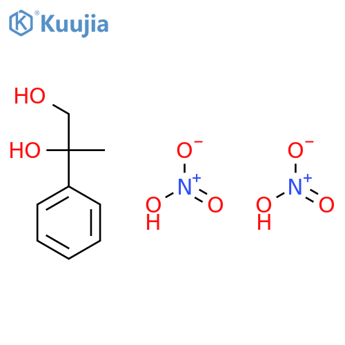 1,2-PROPANEDIOL, 2-PHENYL-, DINITRATE structure