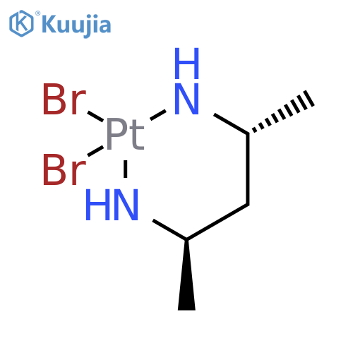 4-Azanidylpentan-2-ylazanide;dibromoplatinum(2+) structure