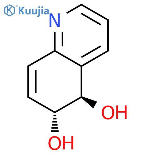 5,6-Quinolinediol,5,6-dihydro-, (5R,6R)-rel- structure