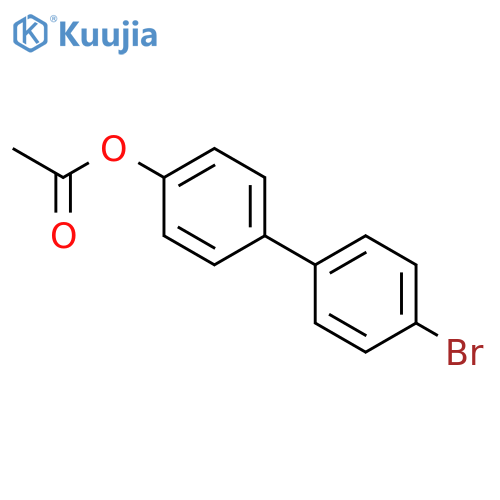 4-(4-Bromophenyl)phenyl Acetate structure
