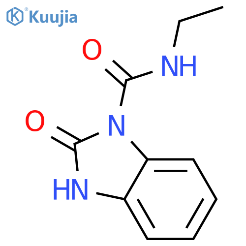 1H-BENZIMIDAZOLE-1-CARBOXAMIDE, N-ETHYL-2,3-DIHYDRO-2-OXO- structure