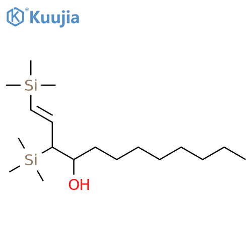1-DODECEN-4-OL, 1,3-BIS(TRIMETHYLSILYL)-, (E)- structure