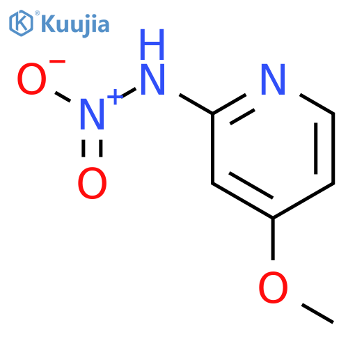 2-Pyridinamine, 4-methoxy-N-nitro- structure