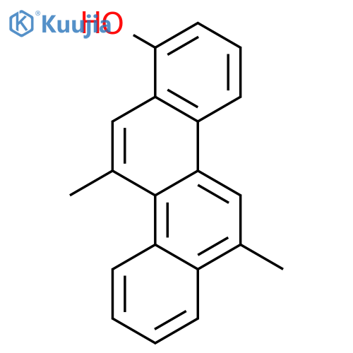 6,11-dimethylchrysen-1-ol structure