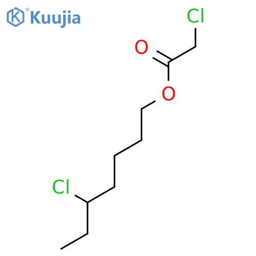 ACETIC ACID, CHLORO-, 5-CHLOROHEPTYL ESTER structure