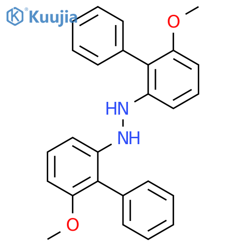 HYDRAZINE, 1,2-BIS(6-METHOXY[1,1'-BIPHENYL]-2-YL)- structure