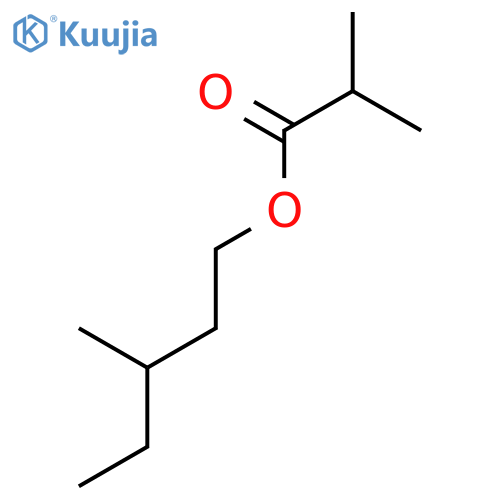 3-Methylpentyl isobutyrate structure