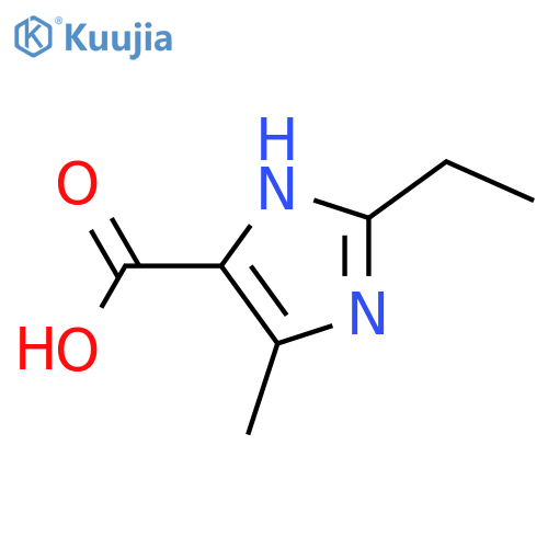 1H-Imidazole-5-carboxylicacid, 2-ethyl-4-methyl- structure