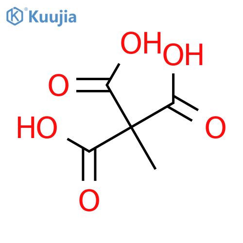 Ethanetricarboxylic acid structure