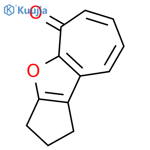 CYCLOHEPTA[B]CYCLOPENTA[D]FURAN-5(1H)-ONE, 2,3-DIHYDRO- structure