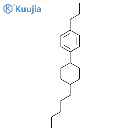 1-(trans-4-Pentylcyclohexyl)-4-propylbenzene structure