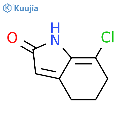 2H-Indol-2-one, 7-chloro-1,4,5,6-tetrahydro- structure