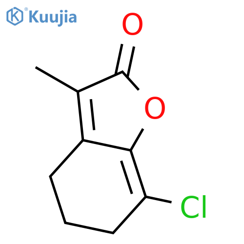2(4H)-Benzofuranone, 7-chloro-5,6-dihydro-3-methyl- structure