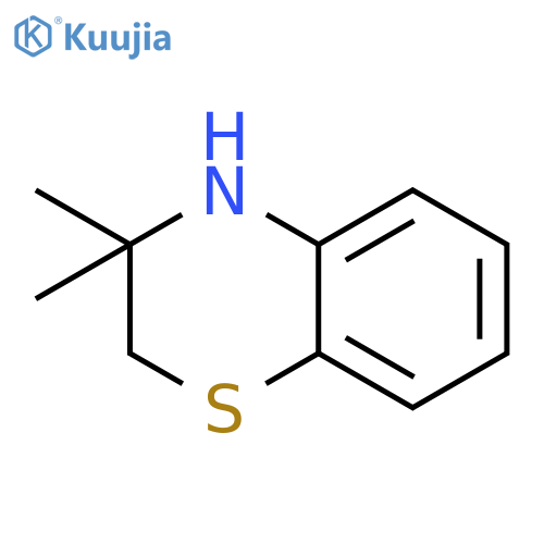 3,3-Dimethyl-3,4-dihydro-2H-1,4-benzothiazine structure