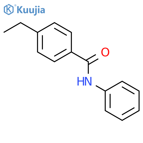 Benzamide, 4-ethyl-N-phenyl- structure