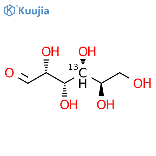 D-Glucose-4-13C structure