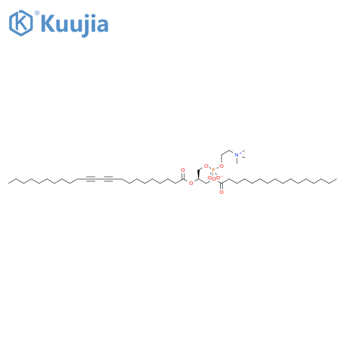 1-palmitoyl-2-(10,12-tricosadiynoyl)-sn-glycero-3-phosphocholine structure