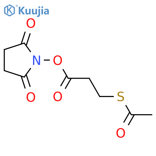 (2,5-dioxopyrrolidin-1-yl) 3-acetylsulfanylpropanoate structure