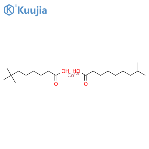 (isodecanoato-O)(neodecanoato-O)cobalt structure
