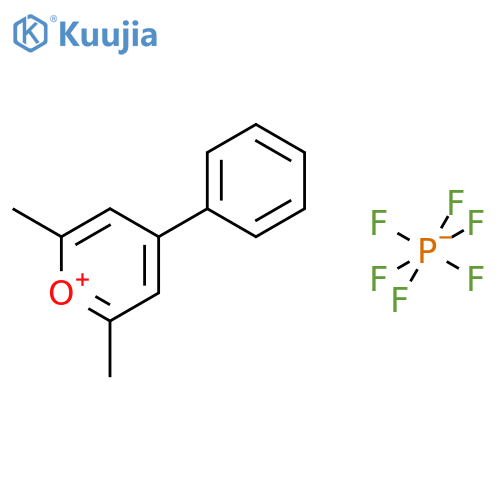 2,6-Dimethyl-4-phenylpyrylium hexafluorophosphate structure
