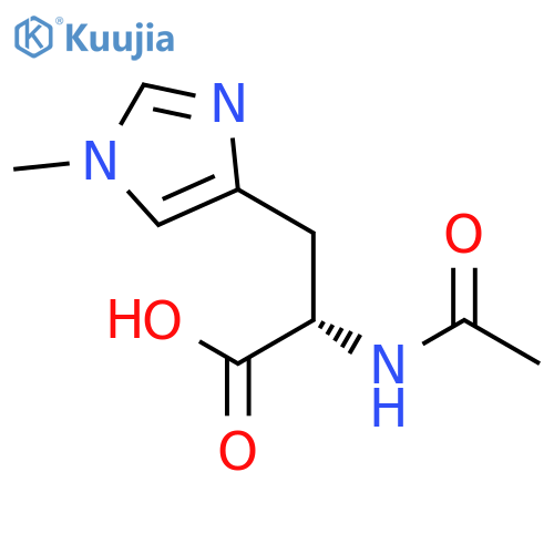 1-Methylhistidine; (S)-form, Nα-Ac structure