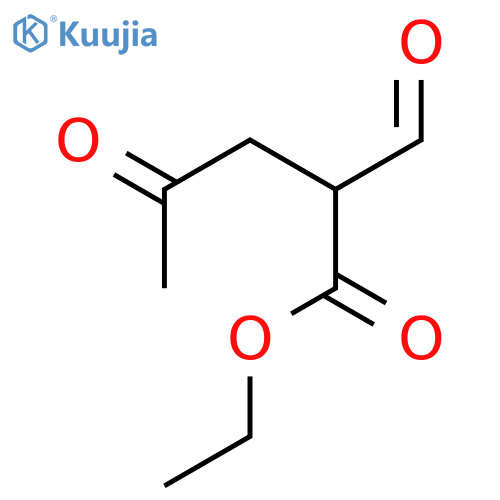 ethyl 2-formyl-4-oxopentanoate structure