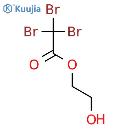 ACETIC ACID, TRIBROMO-, 2-HYDROXYETHYL ESTER structure