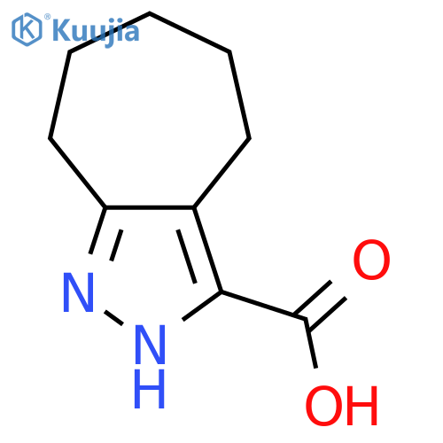2,4,5,6,7,8-hexahydrocycloheptacpyrazole-3-carboxylic acid structure