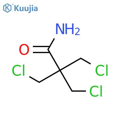 Propanamide, 3-chloro-2,2-bis(chloromethyl)- structure