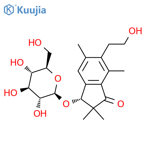 Pterosin D 3-O-glucoside structure