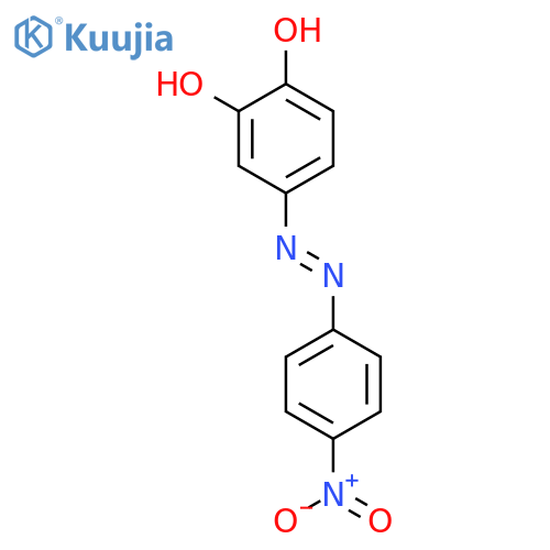 4-(4-Nitrophenylazo)catechol structure