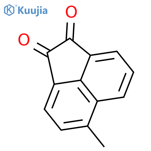 1,2-ACENAPHTHYLENEDIONE, 5-METHYL- structure